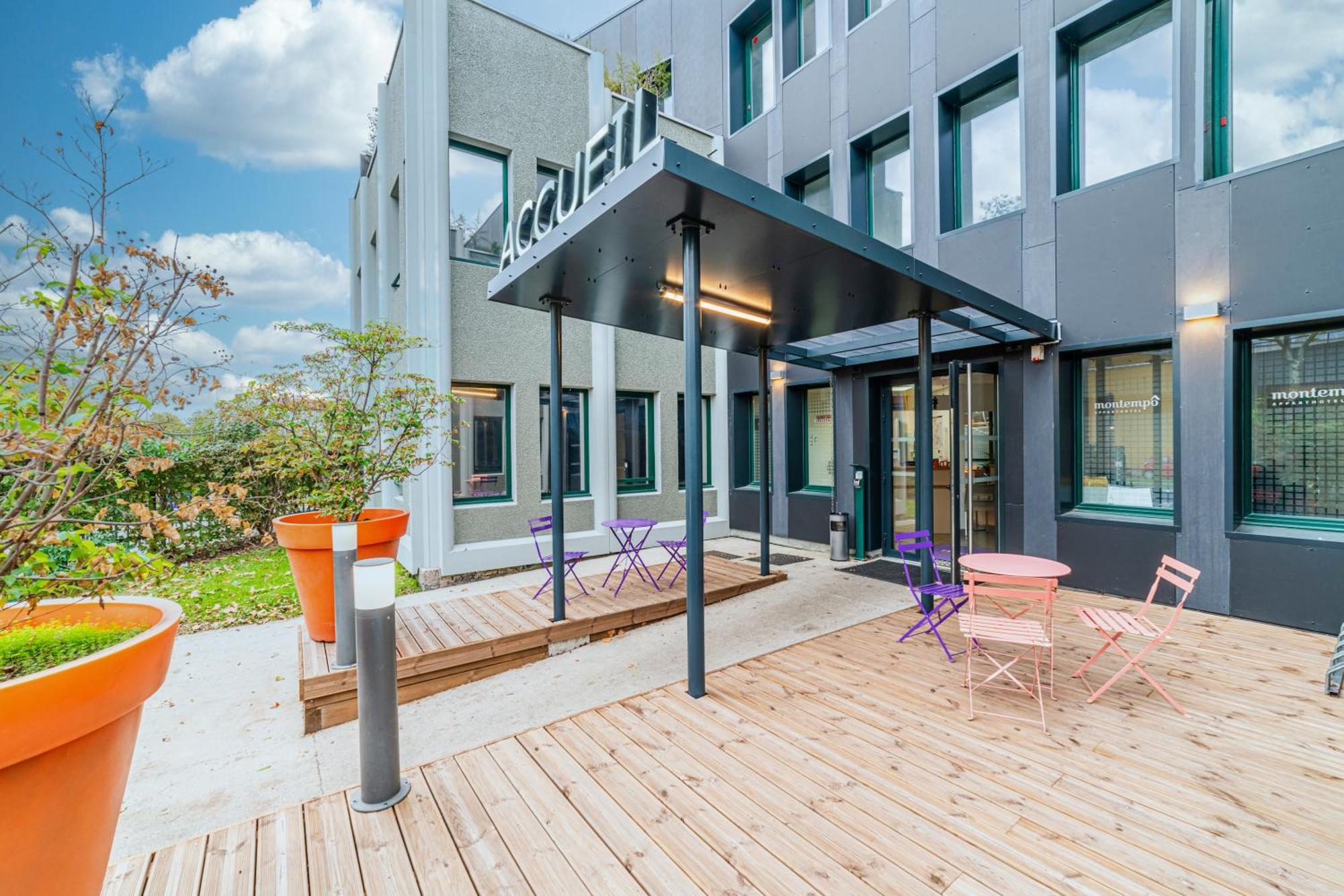 Montempo Apparthotel Lyon Viviani Венисьё Экстерьер фото
