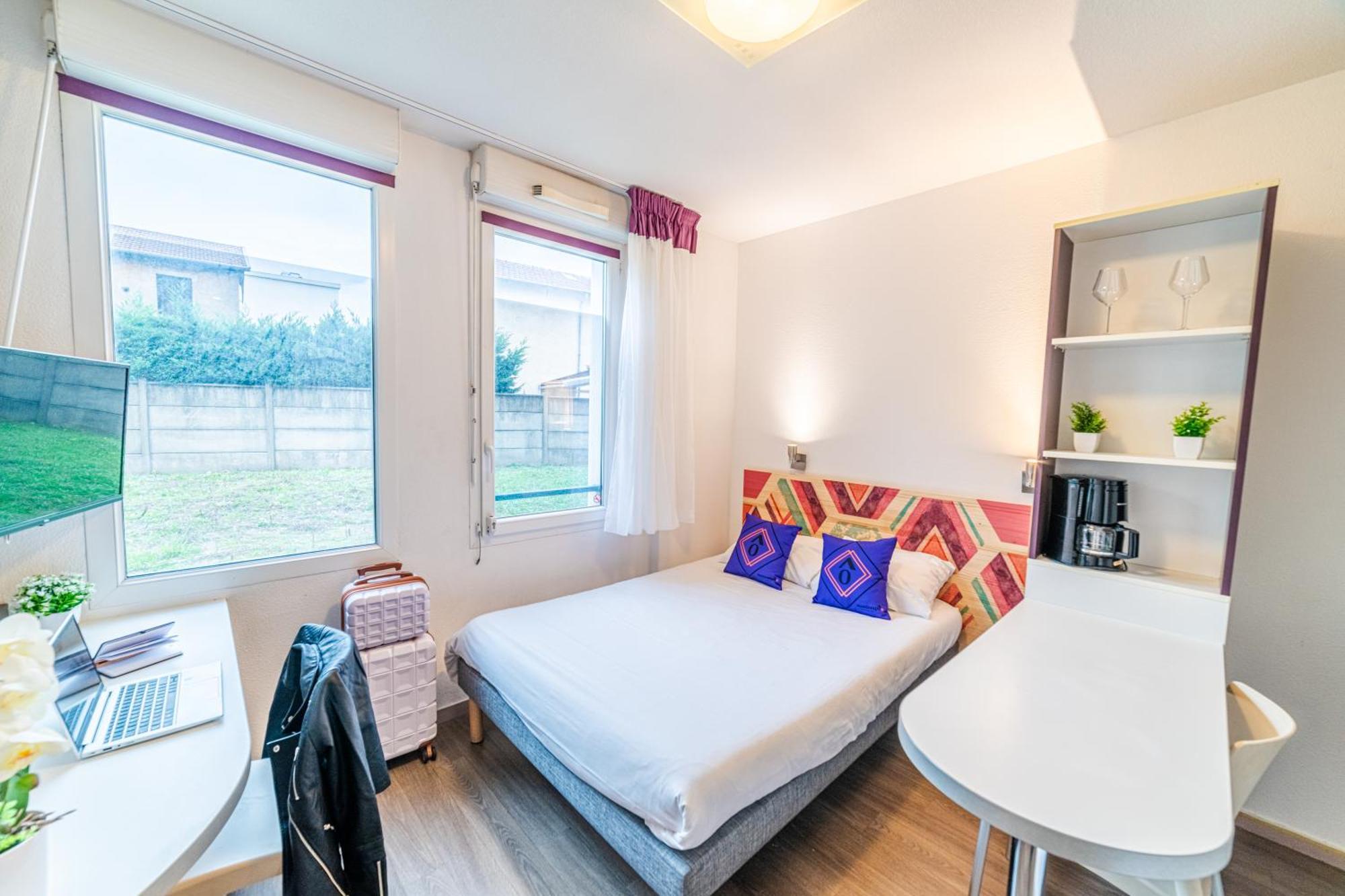 Montempo Apparthotel Lyon Viviani Венисьё Экстерьер фото